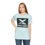 Ravens Summit T‑Shirt — Mountain Raven Graphic Tee Light