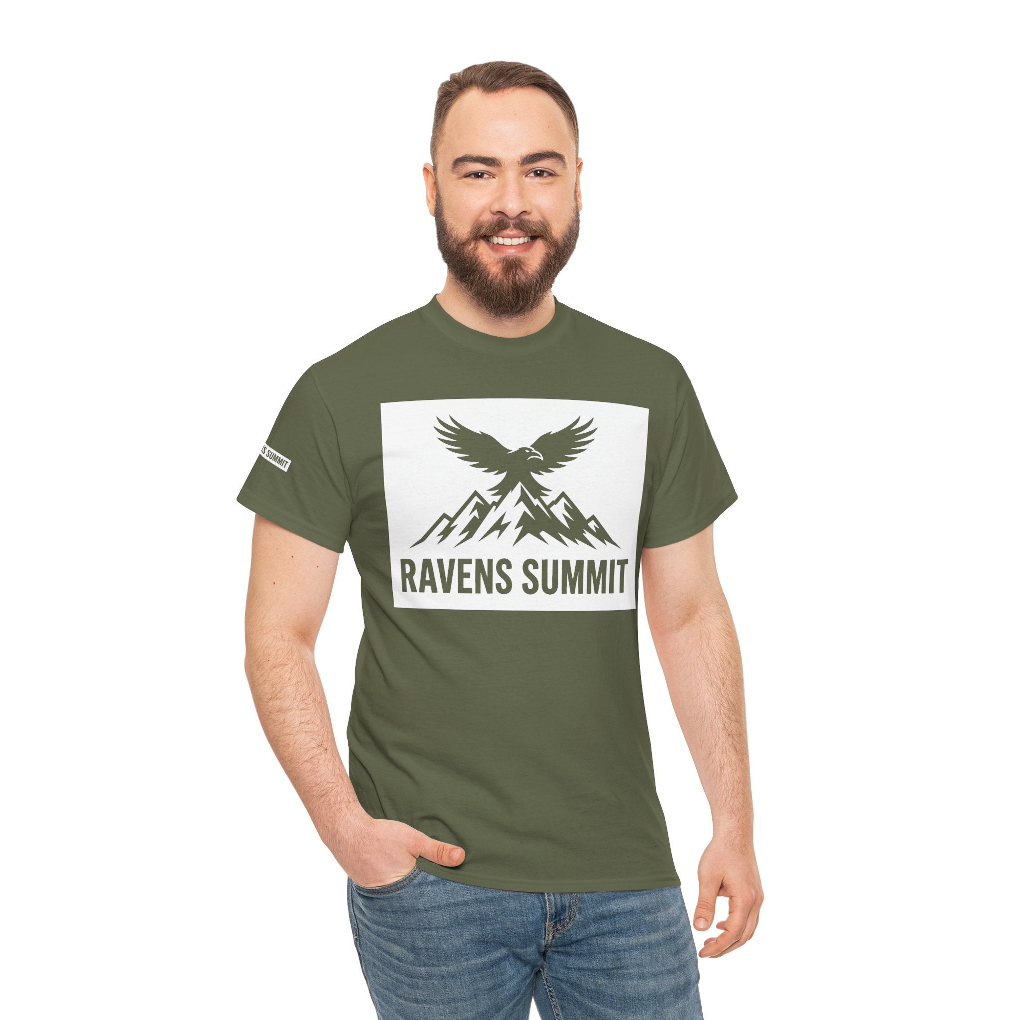 Ravens Summit Dark T-Shirt — Mountain Raven Outdoor Graphic Tee