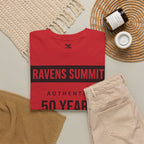 Customisable Ravens Summit 50 Years Tee — "Authentic 50 Years of Not Giving a Damn" Mountain Graphic T‑Shirt