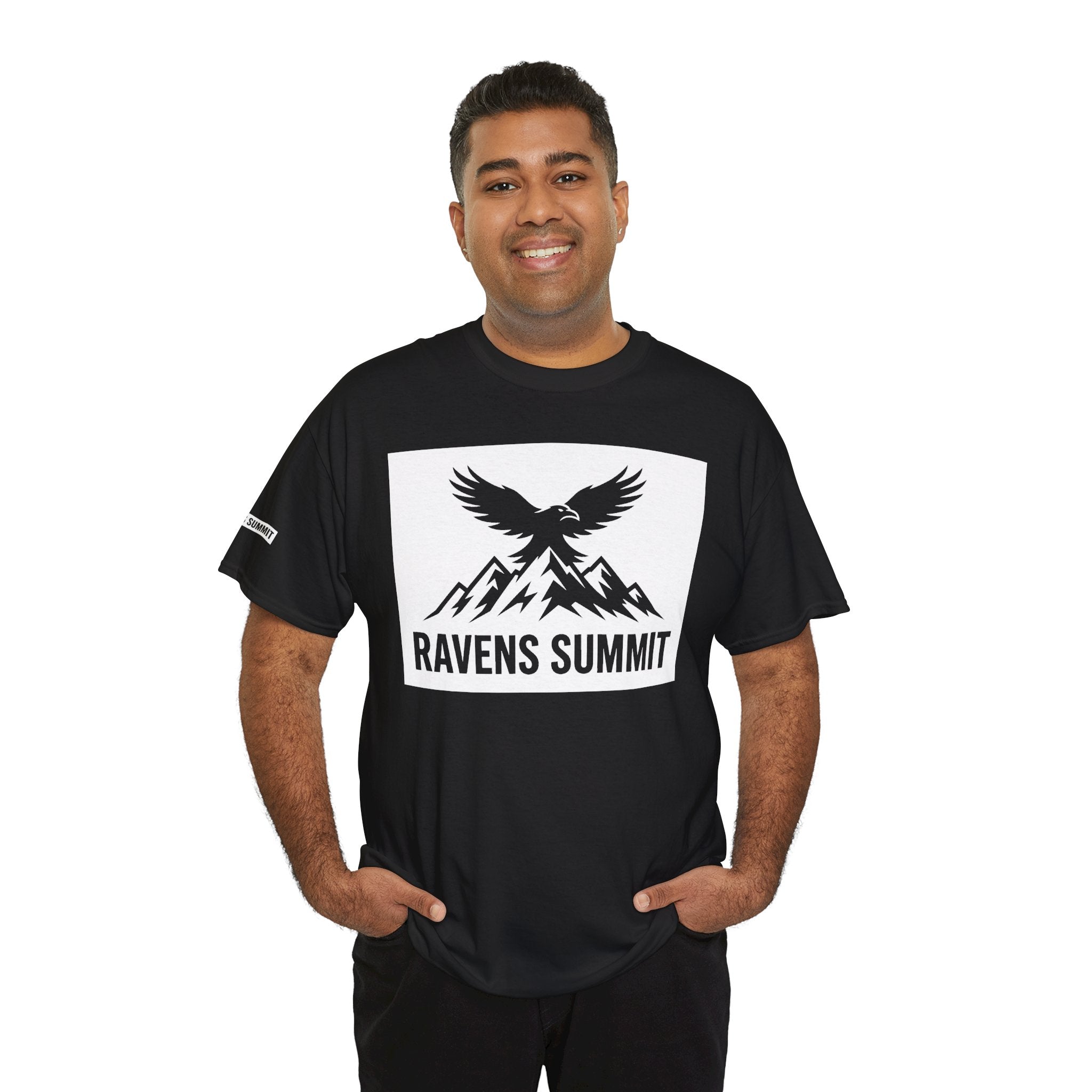 Ravens Summit Dark T-Shirt — Mountain Raven Outdoor Graphic Tee