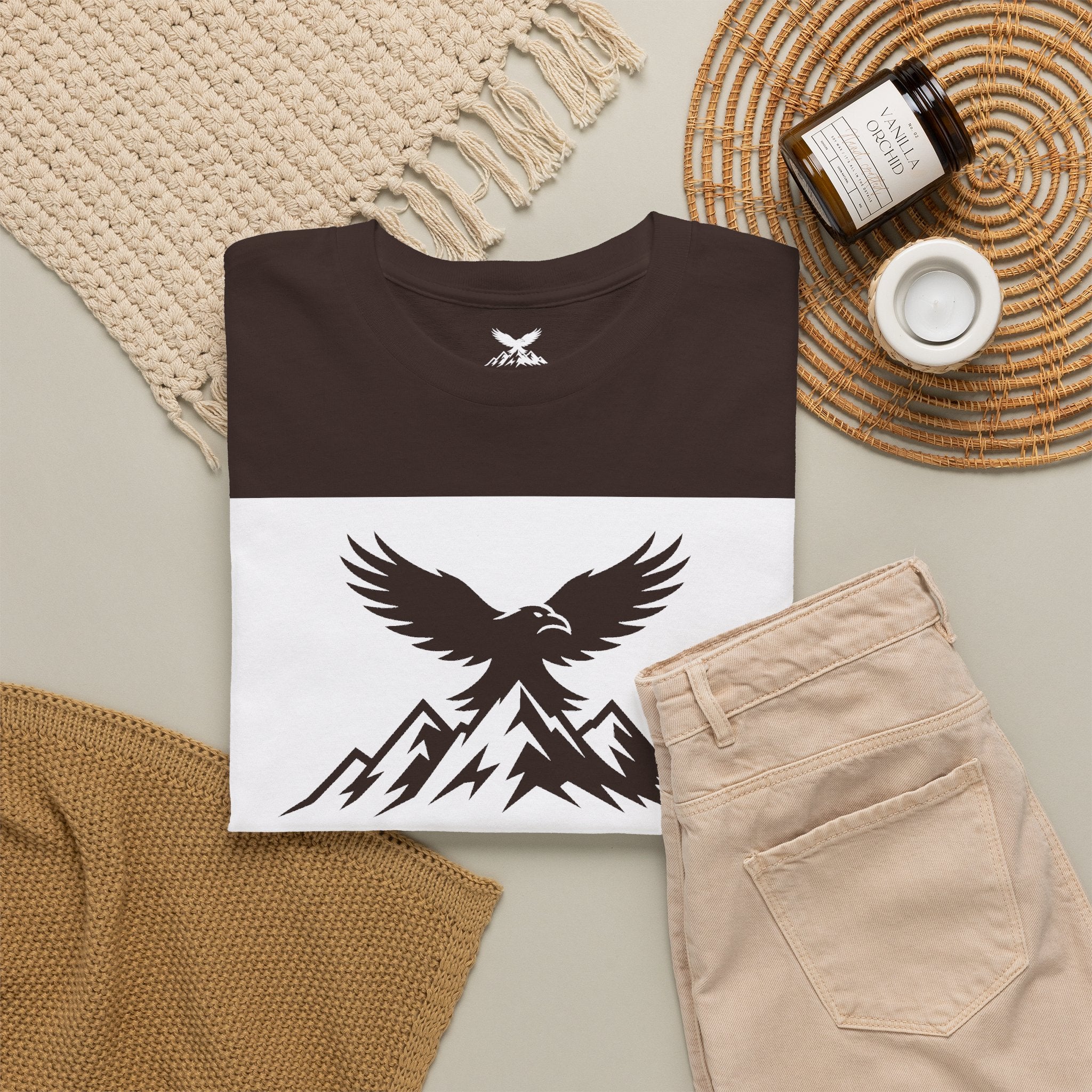 Ravens Summit Dark T-Shirt — Mountain Raven Outdoor Graphic Tee