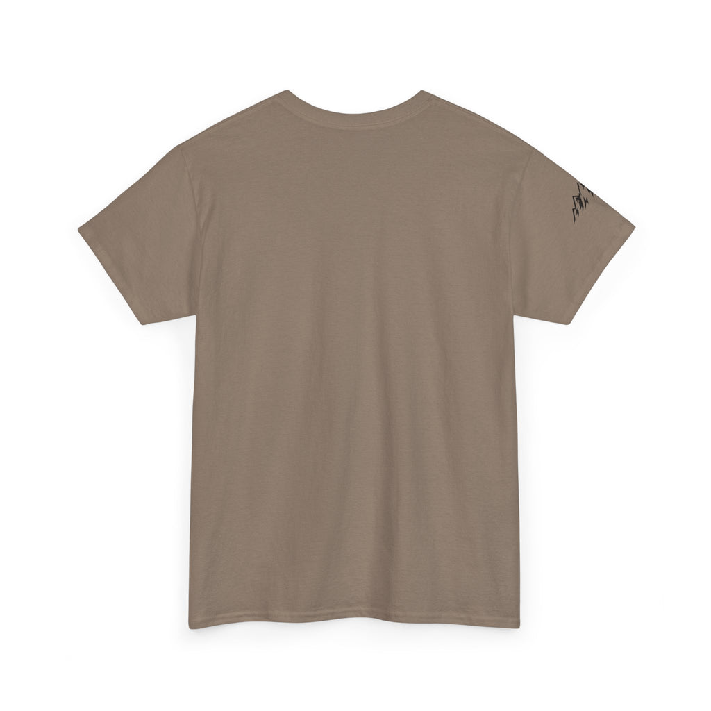 Raven Summit Tee — Minimal Mountain Raven Line Art Graphic T-Shirt