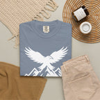 Raven Summit T-Shirt — Mountain Eagle Dark Graphic Tee