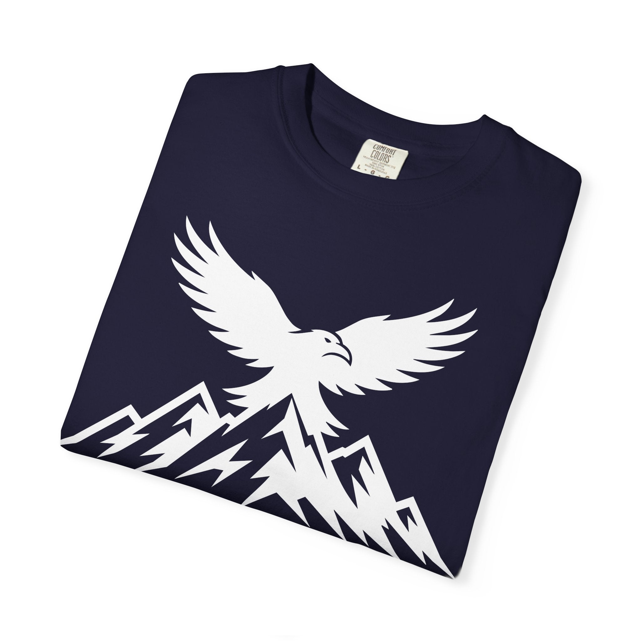 Raven Summit T-Shirt — Mountain Eagle Dark Graphic Tee