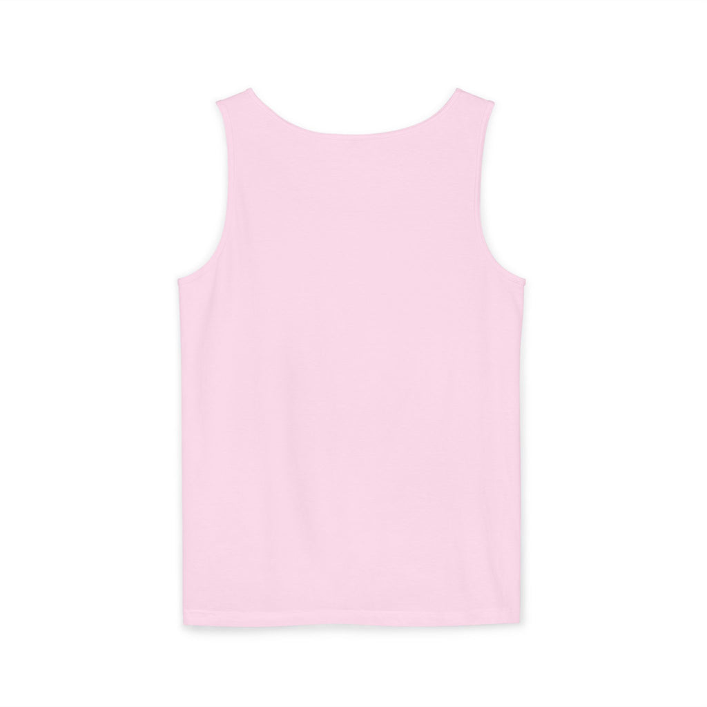 Ravens Summit Sunset Palm Tank Top  — Retro Beach Vibes Graphic Tank