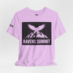 Ravens Summit T‑Shirt — Mountain Raven Graphic Tee Light