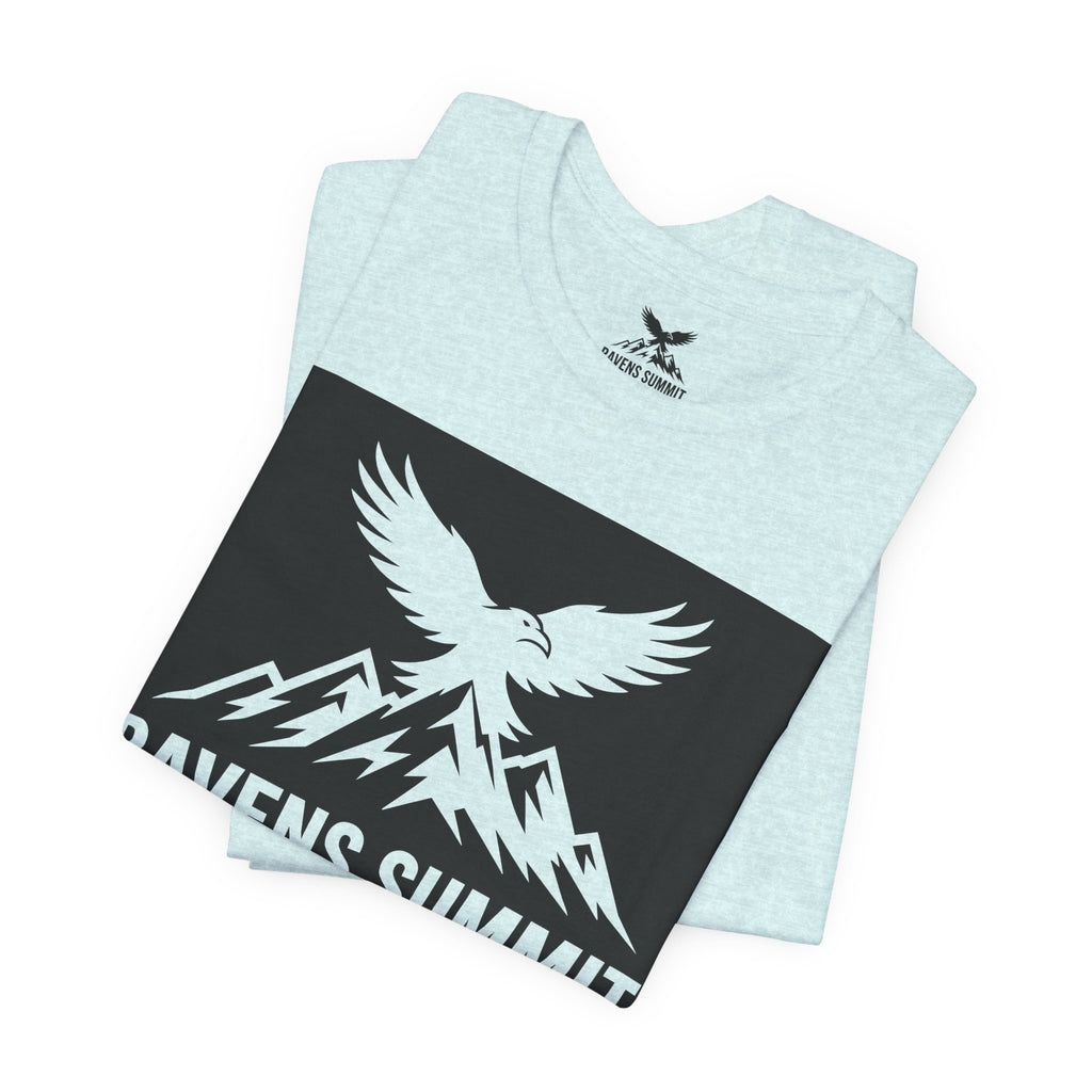 Ravens Summit T‑Shirt — Mountain Raven Graphic Tee Light