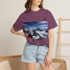 Mountain Climb Achievement Photo T-Shirt — "I Climbed Mount Everest" Adventure Tee