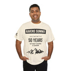 Customisable Ravens Summit 50 Years Tee — "Authentic 50 Years of Not Giving a Damn" Mountain Graphic T‑Shirt