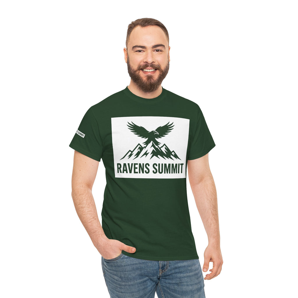 Ravens Summit Dark T-Shirt — Mountain Raven Outdoor Graphic Tee