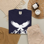 Raven Summit T-Shirt — Mountain Eagle Dark Graphic Tee