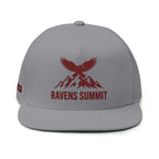 Ravens Summit Embroidered Flat Bill Cap
