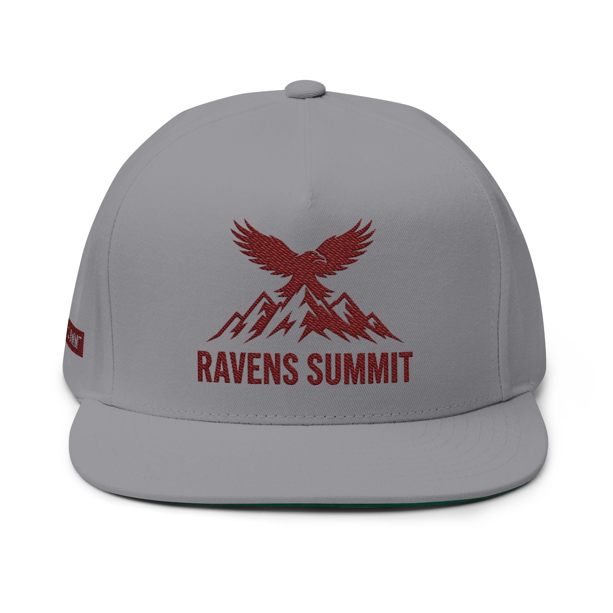 Ravens Summit Embroidered Flat Bill Cap