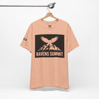 Ravens Summit T‑Shirt — Mountain Raven Graphic Tee Light