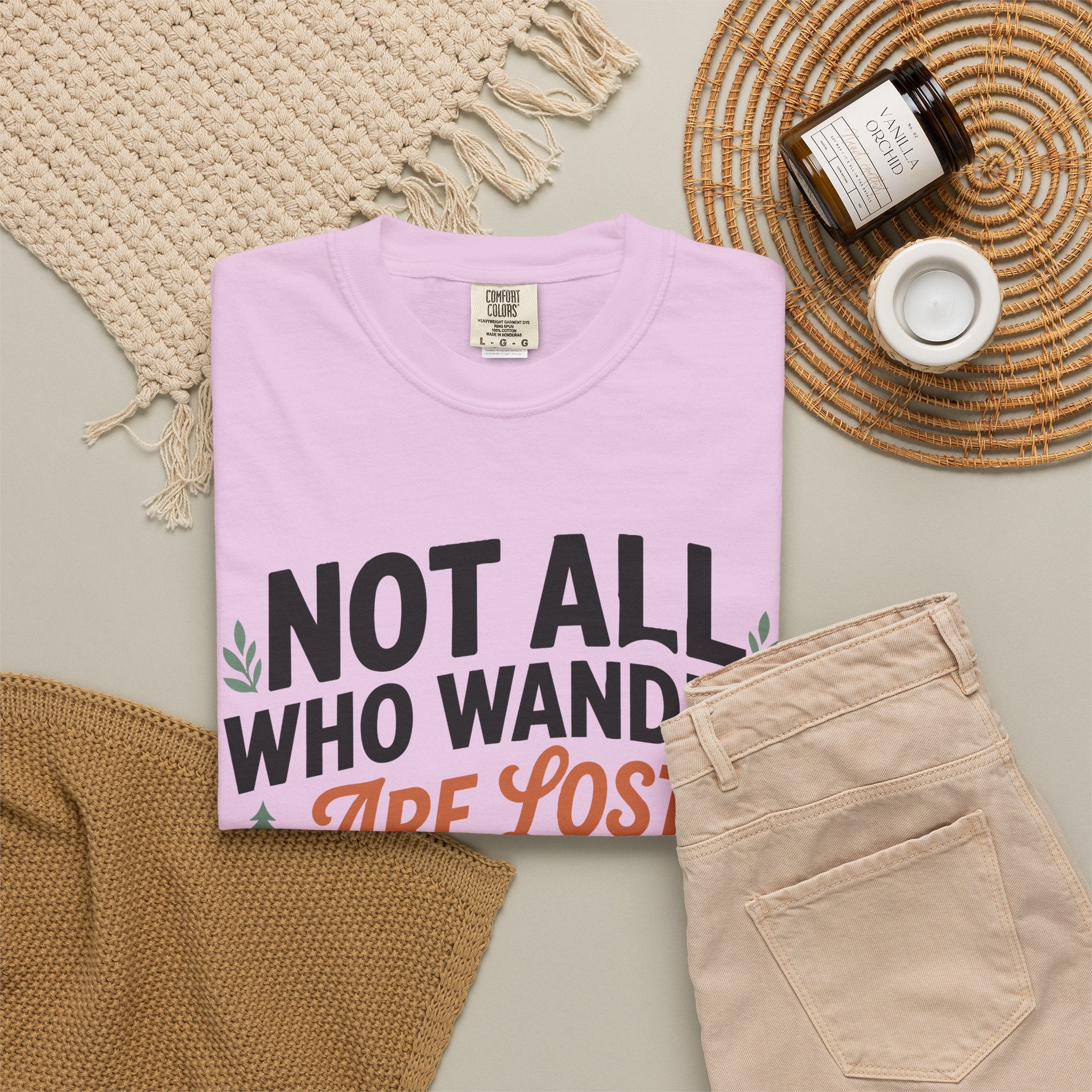 Not All Who Wander Are Lost Mountain T-Shirt — Ravens Summit Adventure Tee