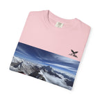 Mountain Climb Achievement Photo T-Shirt — "I Climbed Mount Everest" Adventure Tee