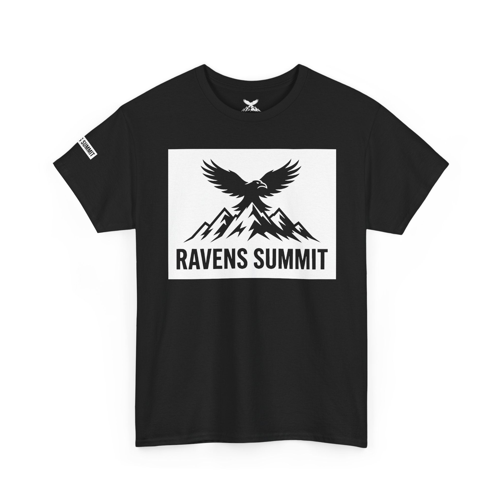 Ravens Summit Dark T-Shirt — Mountain Raven Outdoor Graphic Tee