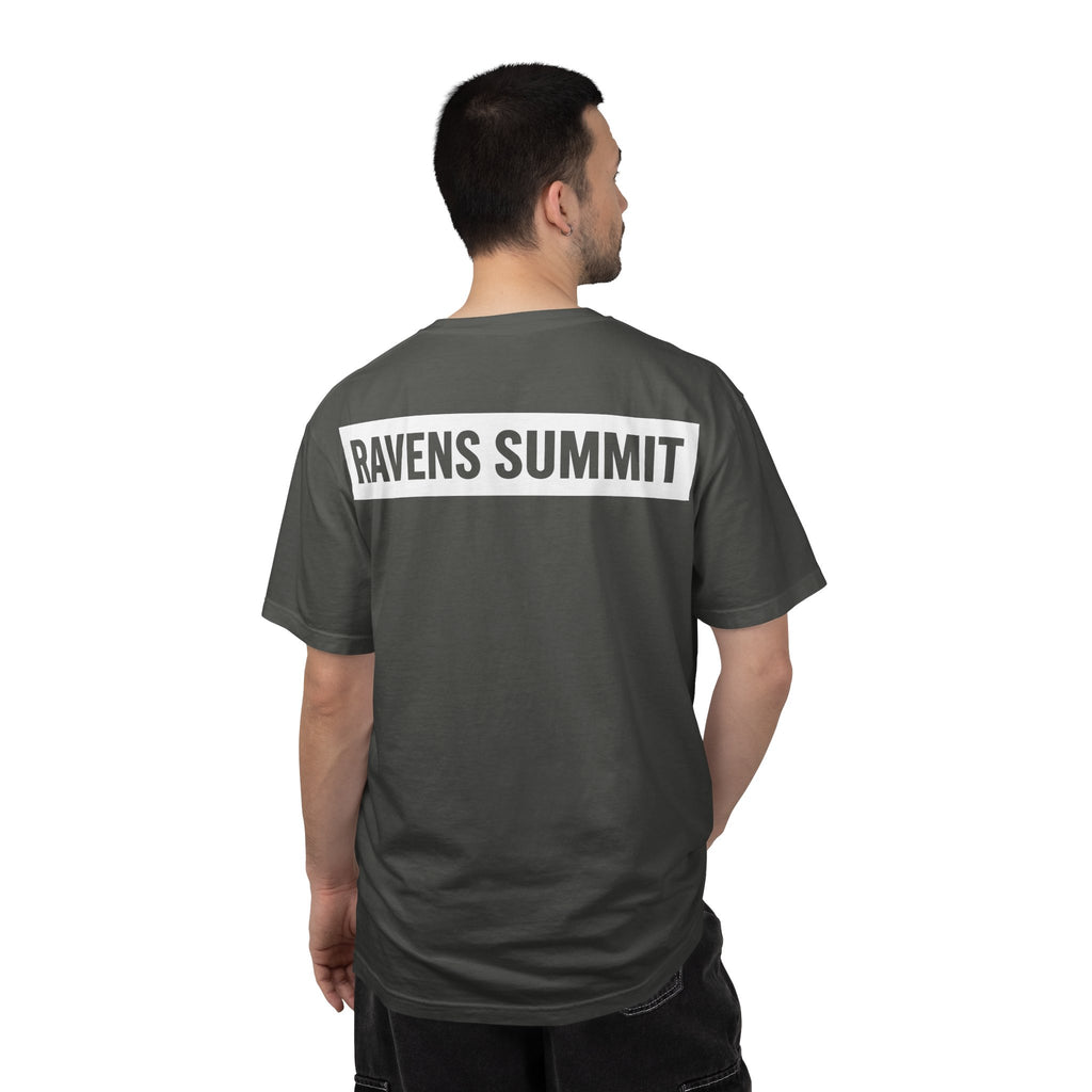 Raven Summit T-Shirt — Mountain Eagle Dark Graphic Tee