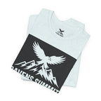 Ravens Summit T‑Shirt — Mountain Raven Graphic Tee Light