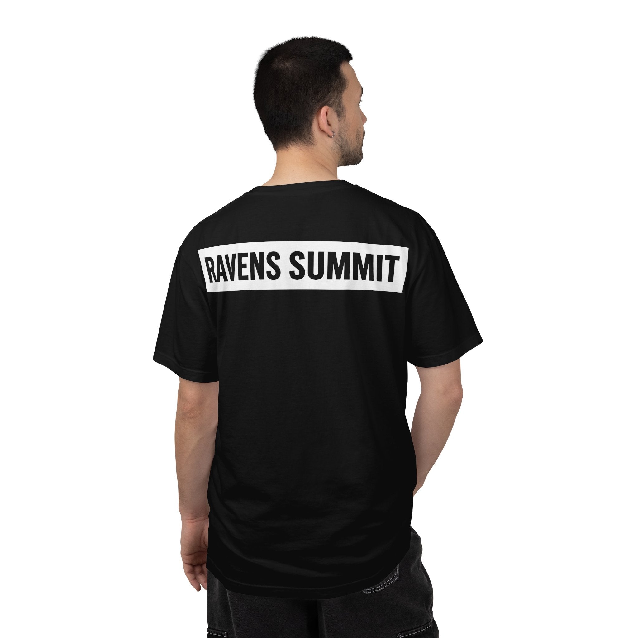 Raven Summit T-Shirt — Mountain Eagle Dark Graphic Tee