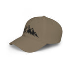 Mountain Outline Baseball Cap — Raven’s Summit Low-Profile Hat