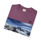 Mountain Climb Achievement Photo T-Shirt — "I Climbed Mount Everest" Adventure Tee