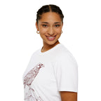 Raven Line Art T‑Shirt — Geometric Mountain Raven Sketch Tee