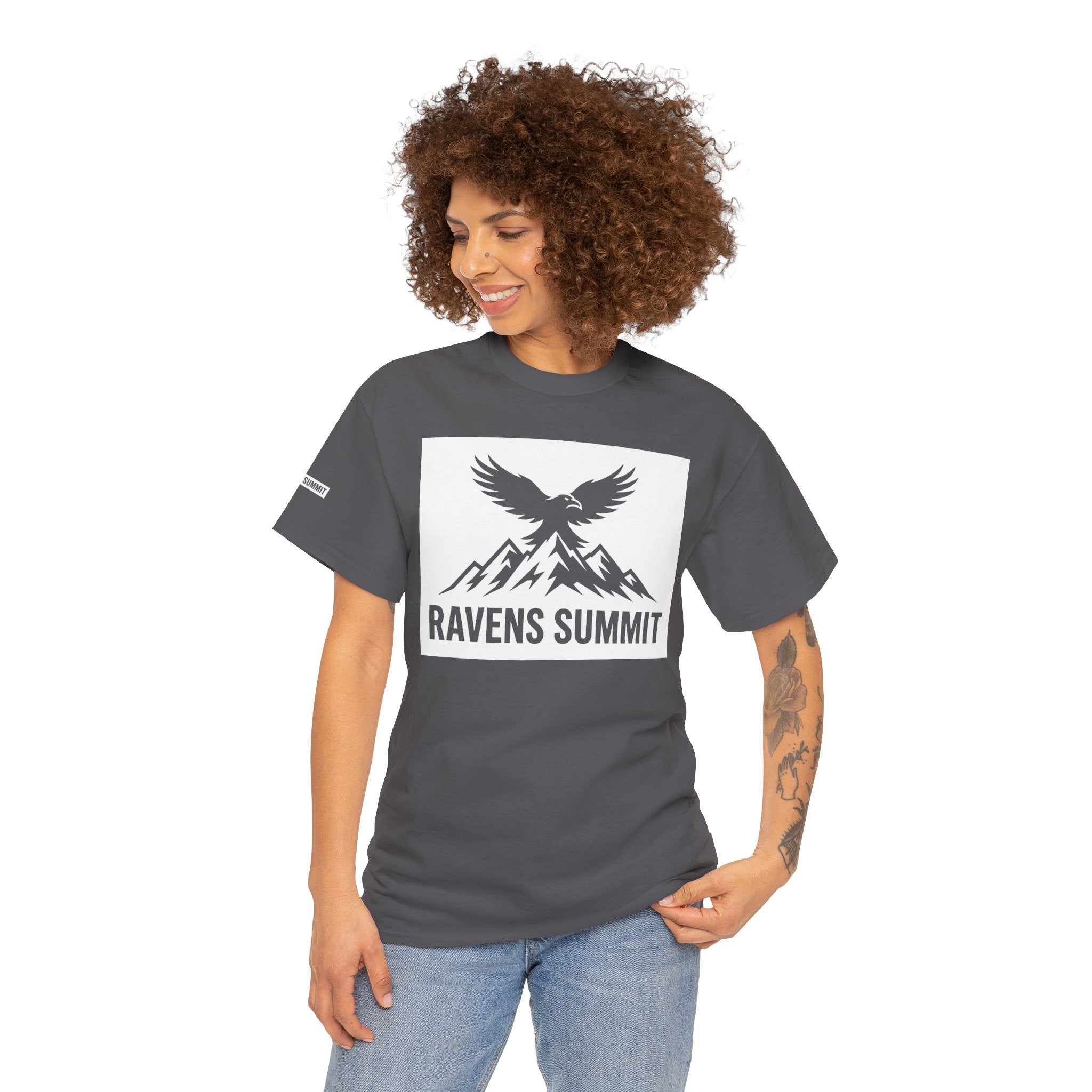 Ravens Summit Dark T-Shirt — Mountain Raven Outdoor Graphic Tee
