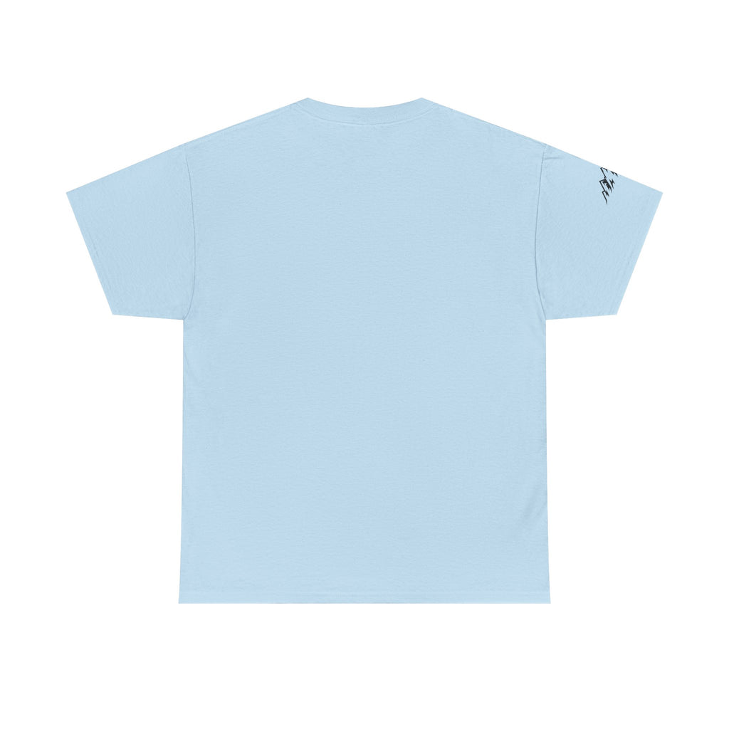 Raven Summit Tee — Minimal Mountain Raven Line Art Graphic T-Shirt