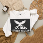 Ravens Summit Crewneck Sweatshirt — Mountain Raven Graphic Pullover