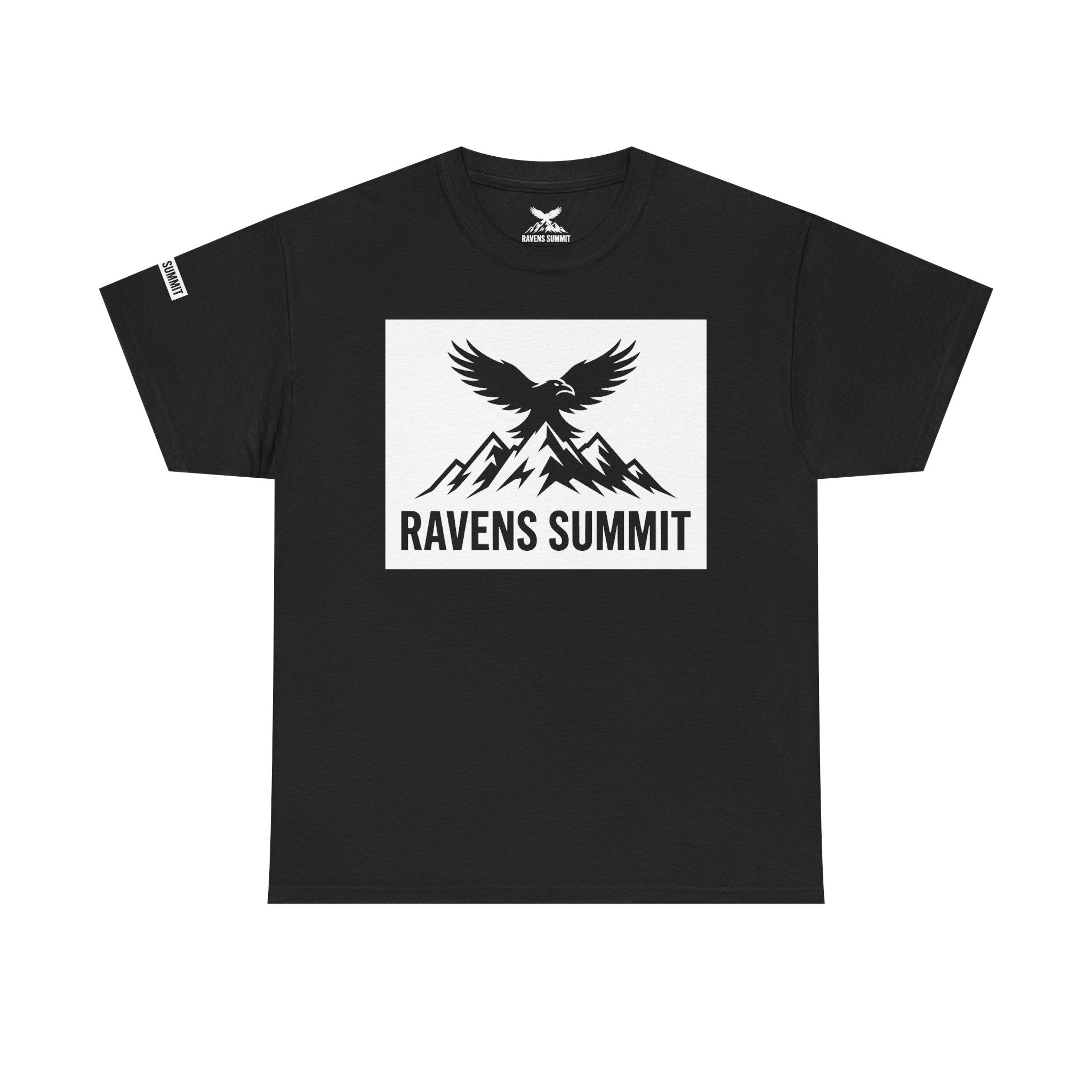 Ravens Summit Dark T-Shirt — Mountain Raven Outdoor Graphic Tee