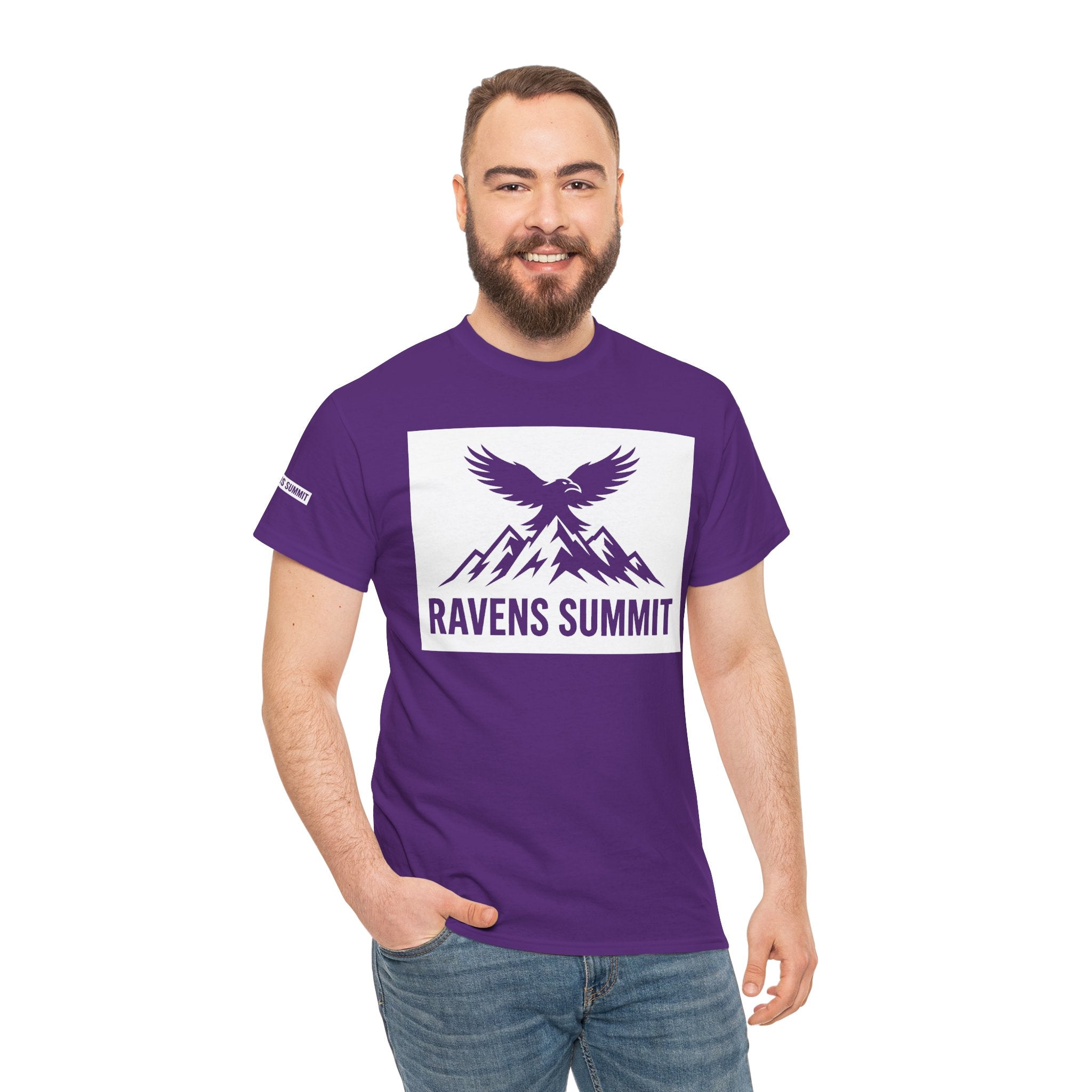 Ravens Summit Dark T-Shirt — Mountain Raven Outdoor Graphic Tee