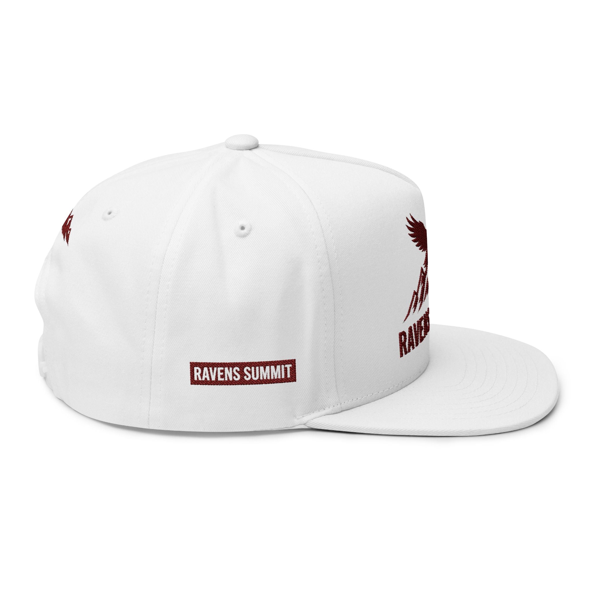 Ravens Summit Embroidered Flat Bill Cap