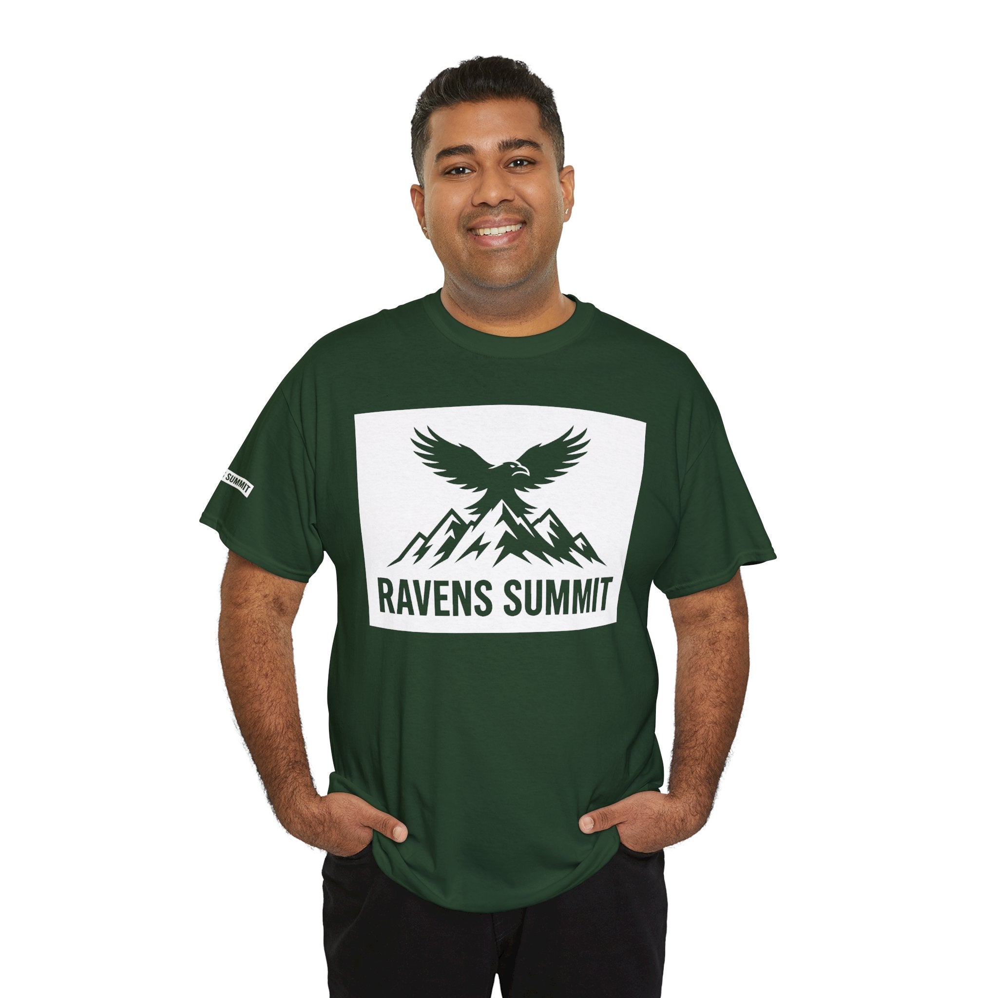 Ravens Summit Dark T-Shirt — Mountain Raven Outdoor Graphic Tee