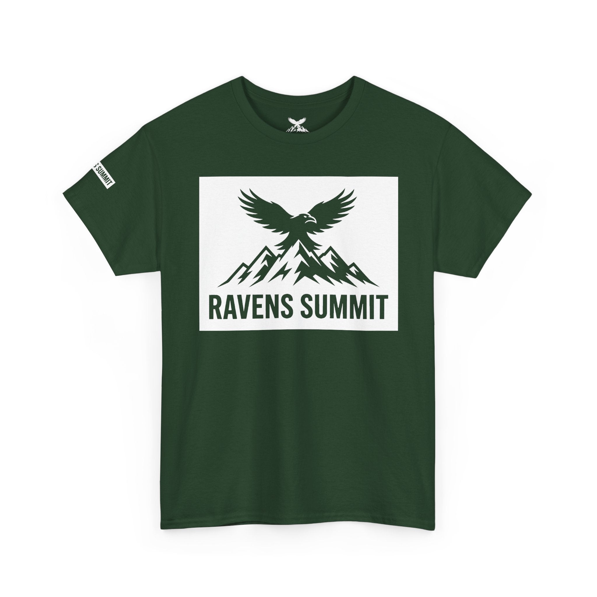 Ravens Summit Dark T-Shirt — Mountain Raven Outdoor Graphic Tee