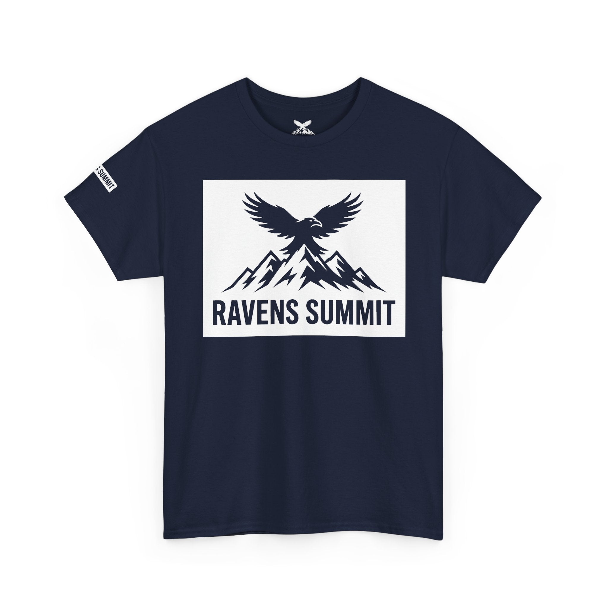Ravens Summit Dark T-Shirt — Mountain Raven Outdoor Graphic Tee