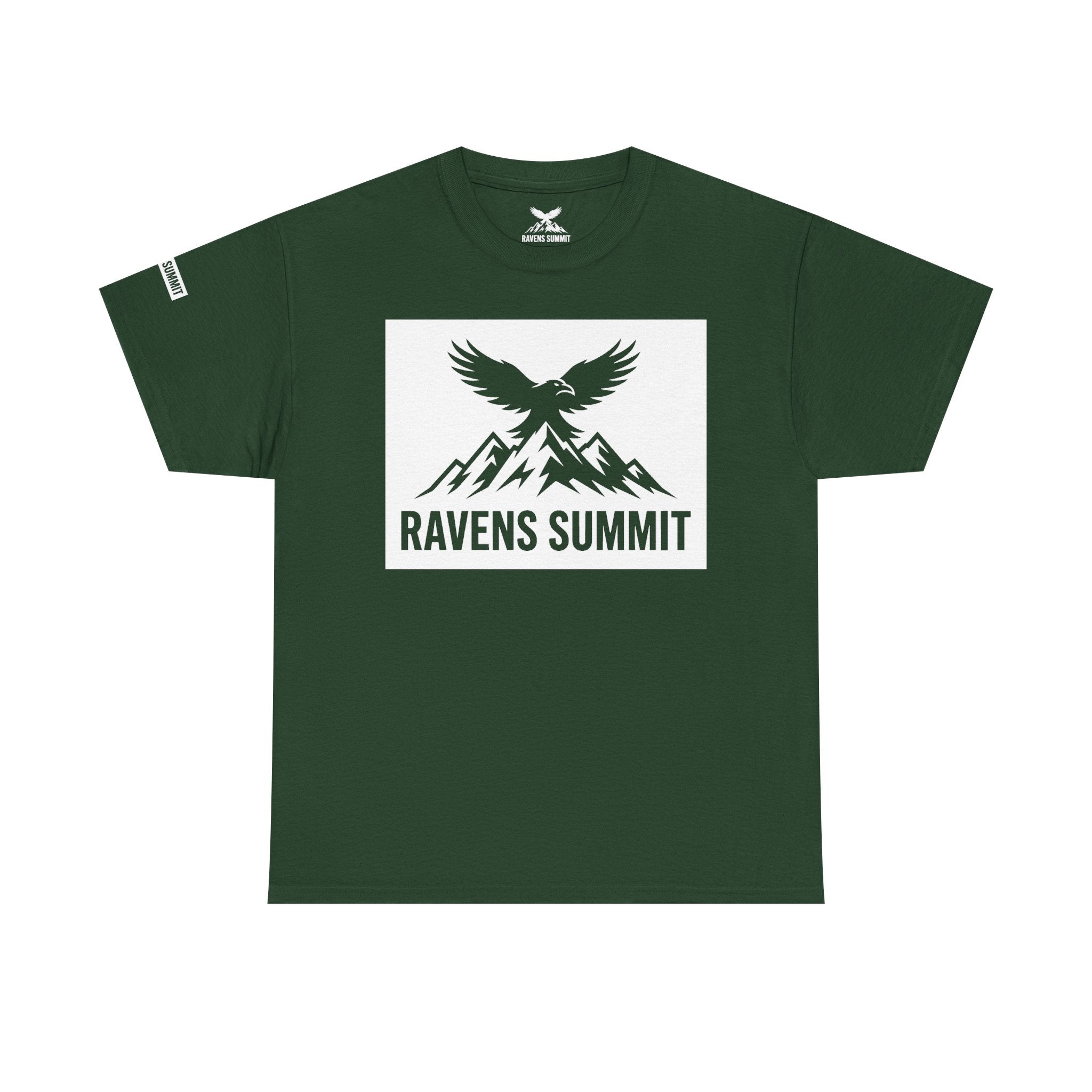 Ravens Summit Dark T-Shirt — Mountain Raven Outdoor Graphic Tee
