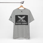 Ravens Summit T‑Shirt — Mountain Raven Graphic Tee Light