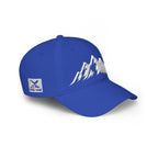 Mountain Graphic Baseball Cap — Low Profile Outdoor Hat Dark