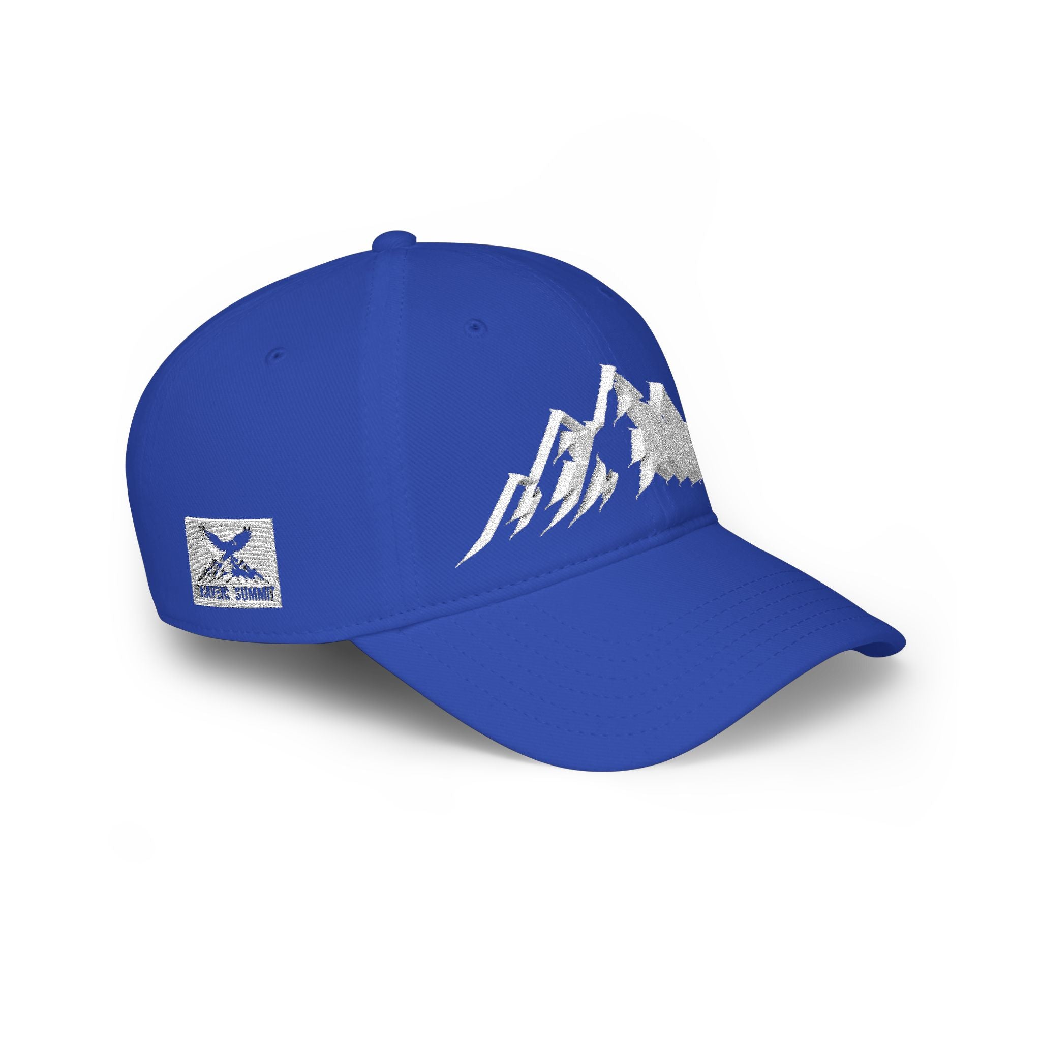 Mountain Graphic Baseball Cap — Low Profile Outdoor Hat Dark