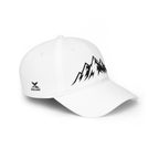Mountain Outline Baseball Cap — Raven’s Summit Low-Profile Hat