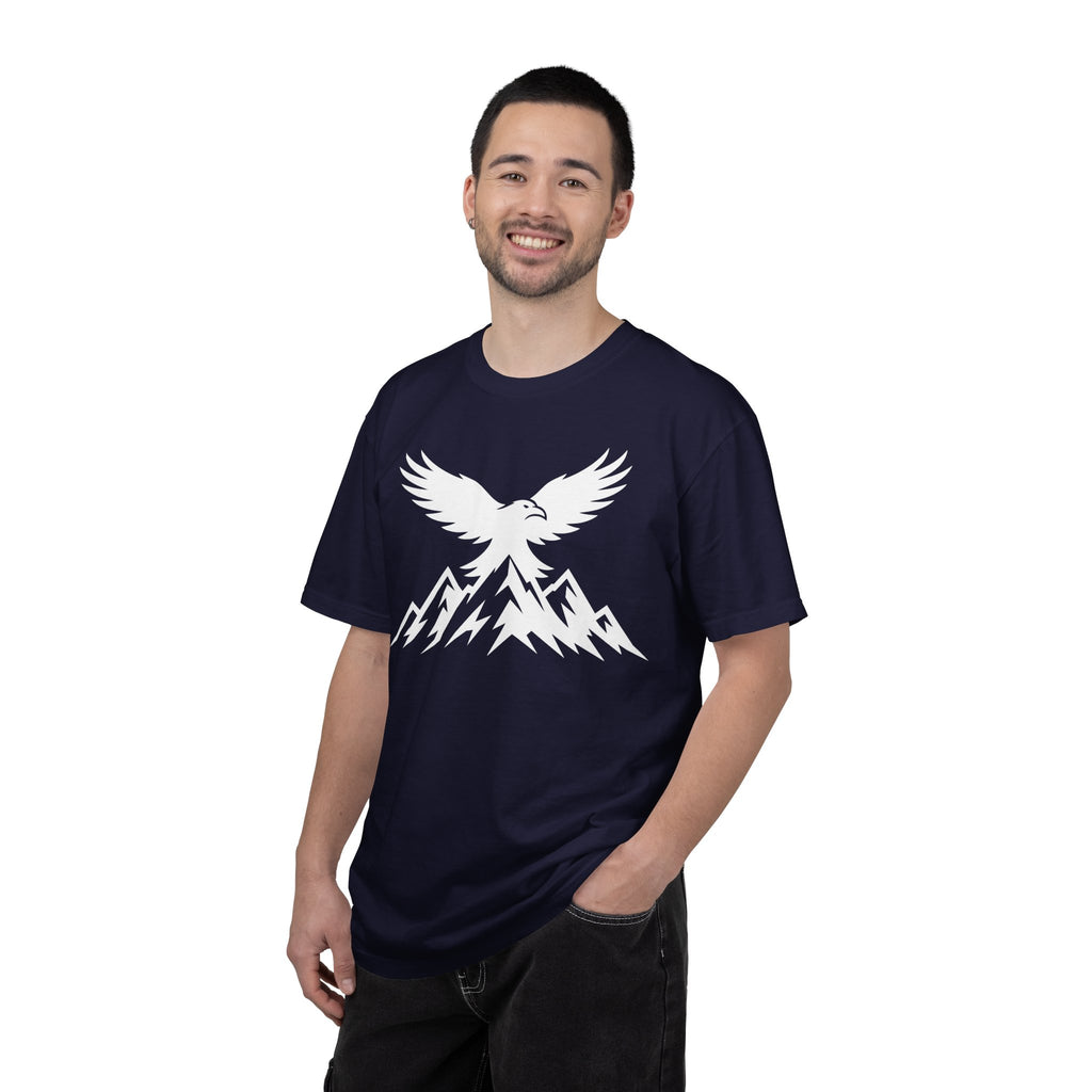 Raven Summit T-Shirt — Mountain Eagle Dark Graphic Tee