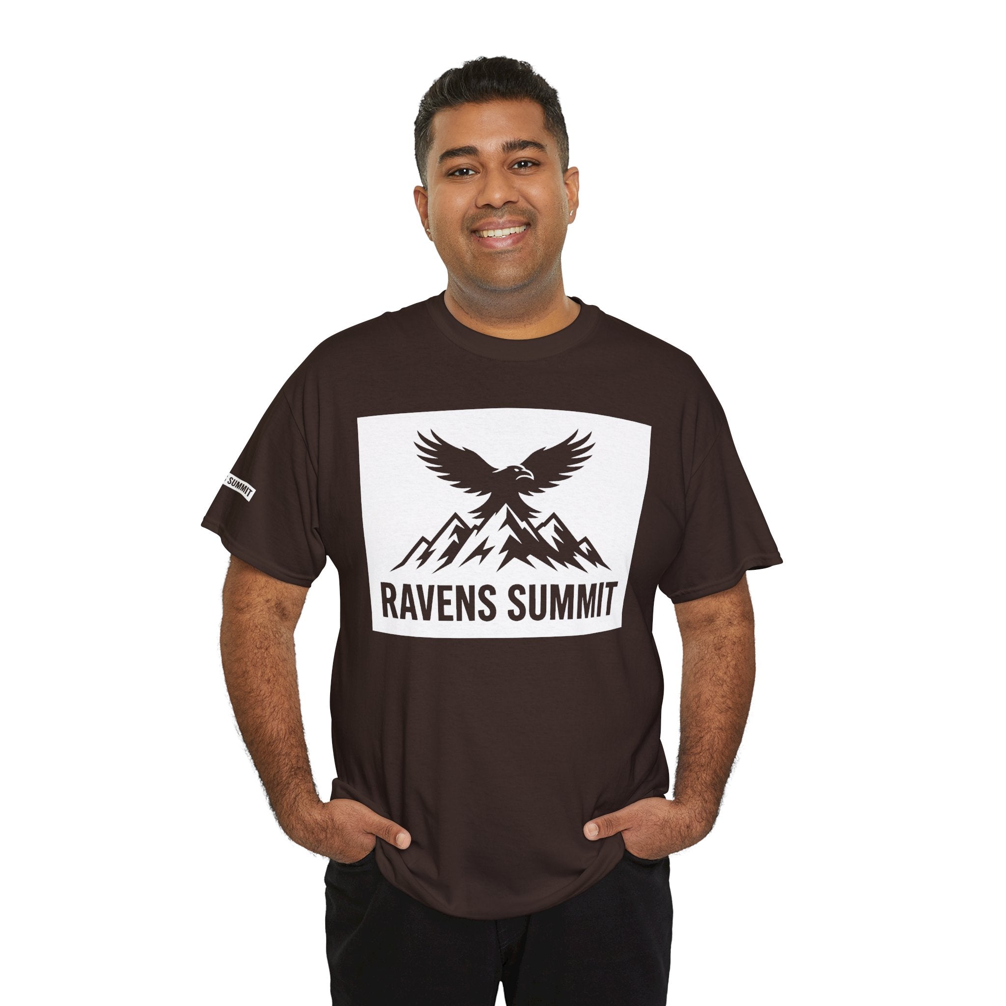 Ravens Summit Dark T-Shirt — Mountain Raven Outdoor Graphic Tee