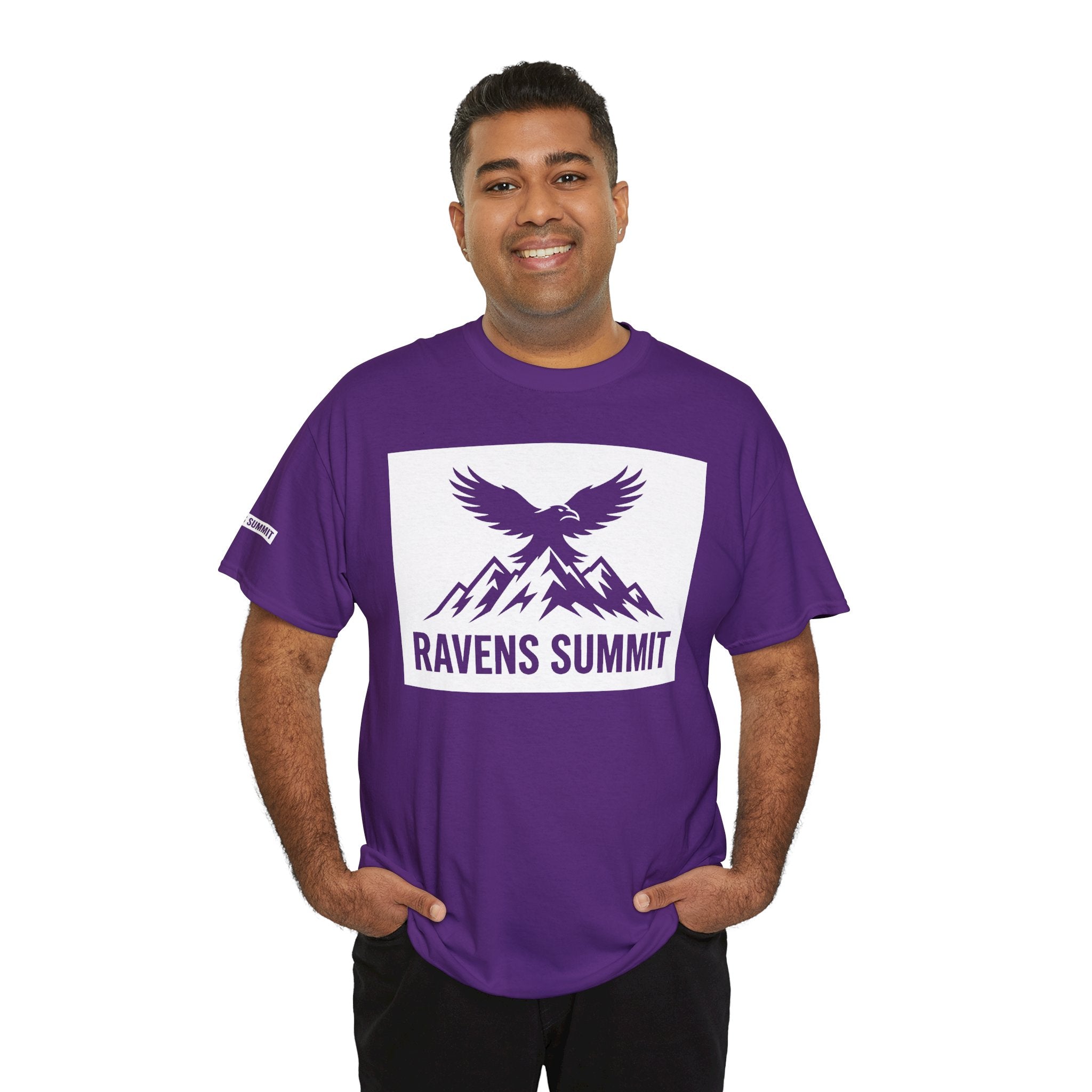 Ravens Summit Dark T-Shirt — Mountain Raven Outdoor Graphic Tee