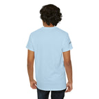Raven Summit Tee — Minimal Mountain Raven Line Art Graphic T-Shirt