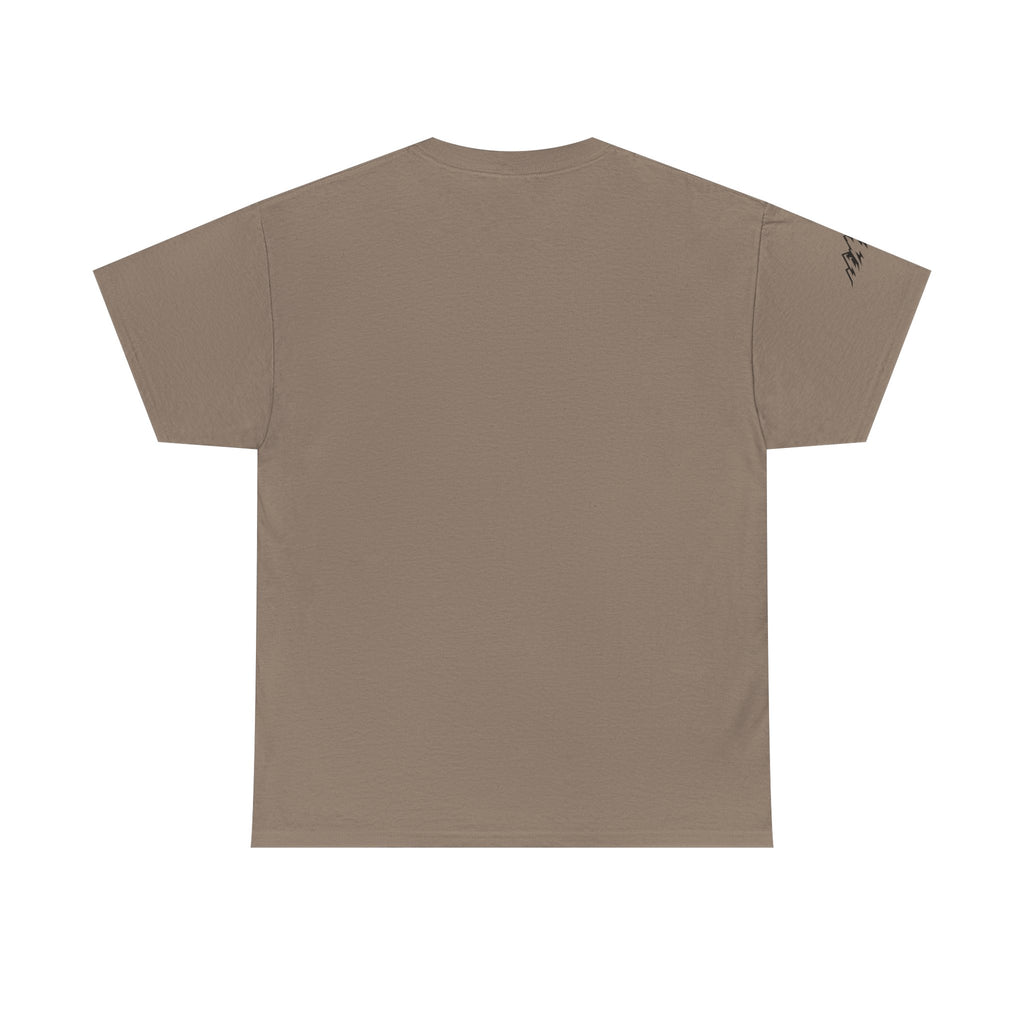 Raven Summit Tee — Minimal Mountain Raven Line Art Graphic T-Shirt