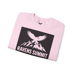 Ravens Summit Crewneck Sweatshirt — Mountain Raven Graphic Pullover