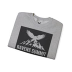 Ravens Summit Crewneck Sweatshirt — Mountain Raven Graphic Pullover