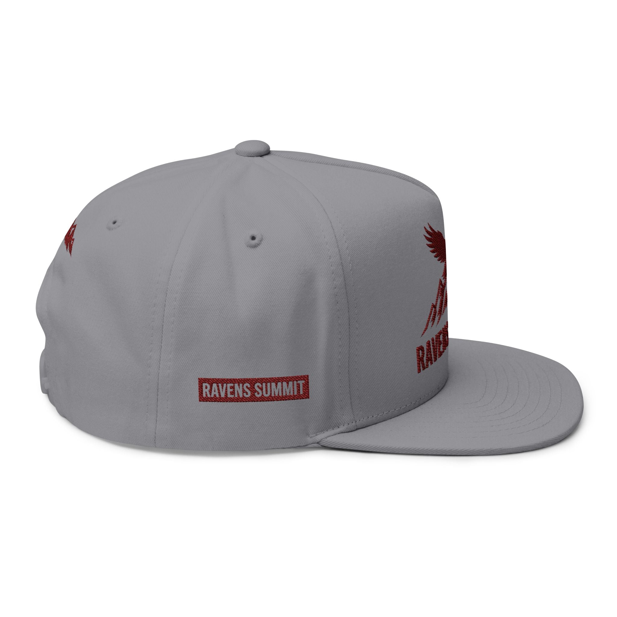 Ravens Summit Embroidered Flat Bill Cap
