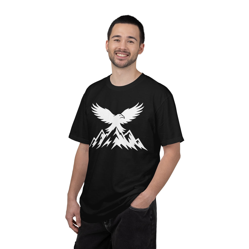 Raven Summit T-Shirt — Mountain Eagle Dark Graphic Tee